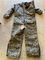 Large size camo coveralls