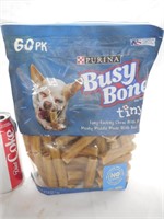Purina Busy Bone Dog Treats Tiny 60pk