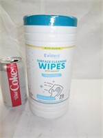 Evident Surface Cleaning Wipes w/Bleach 75ct