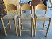 3 Nice Bar Stools - pick up only