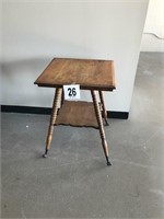 Oak Ball & Claw Table (Antique)