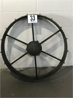 Steel Wagon Wheel #4 (Big) 32" Round