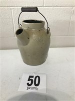 Water Crock with Handle - 9" T