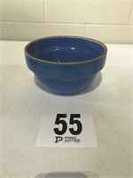 Blue Crock Bowl - 8"