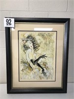 Framed Print 28"Wx34"T