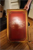 BUDWEISER COLLECTOR BEER IN CASE W/ GLASSES