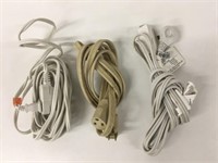 3 Household Extension Cords