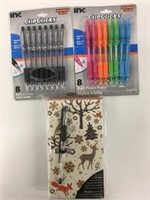 Stationary Lot ~ New Pks Pens & Memo Pads