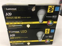 9 60W Replacement 10W LED Bulbs