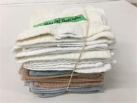 11 Assorted Excellent Condition Face Cloths