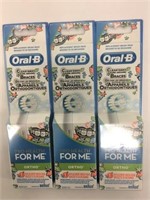 3 Oral-B Prohealth For Me Ortho Replacement Heads