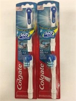 2 Packs Colgate 360 Replacement Heads