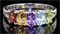 Genuine Gemstone Designer Ring