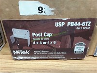 Mitek Post Cap 4X4 or 4X6 Exterior Use