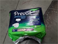 Prevail Breezers Daily Briefs Size 3 58"-70" 15ct