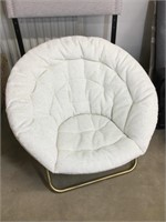 Folding saucer chair (very clean) 30” tall