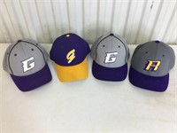 4 baseball caps (Gifford & Rantoul)