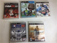 5 PS3 games