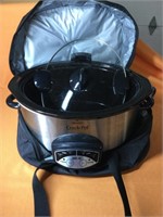 Rival crockpot with carrying case