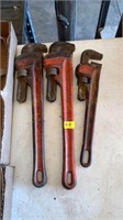 3 Pipe Wrenches