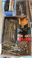 Large Assortment of Drill Bits