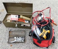 Toolbox & Tool bag with contents