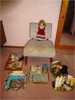 Doll, Chair, Vintage Bridal Shower Games, etc.
