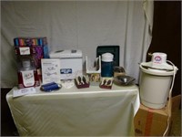 Small Appliances, Silver S&P Shakers, Etc.