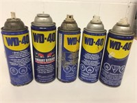 WD-40 Partial Cans Lot
