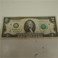 Series 2013 Two Dollar Bill
