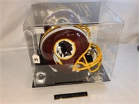 Signed Helmet Robert Griffin III Redskins