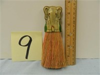 Celluloid Elephant Wisk Broom with Jeweled Eyes