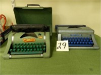 (2) Tom Thumb Typewriters