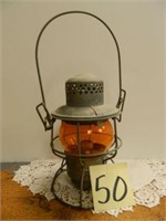 ICG, RR Lantern with Orange Globe