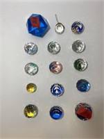 Lot of 15 Crystal Prism Balls Collection