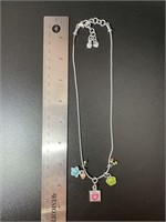 Lot of 2 Brighton Charm Necklace & Bracelet