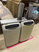 Lot of 2 Wind Chaser Room Air Conditioners