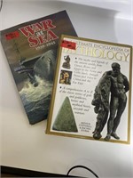 Lot of 2 War at Sea & Mythology Books