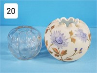 Victorian Rose Bowls - Lot of (2)