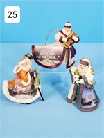 Thomas Kincaid Ornaments Collection Set