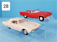 Vintage Dealer Promo Thunderbird Cars