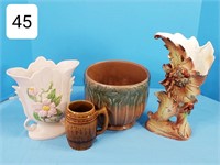 Art Pottery Planter & Vases