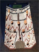 Teepee pen holder, 12" tall