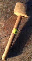 Wood mallet