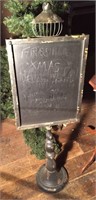 Chalk board, 45" tall