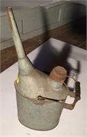 Vintage oil can