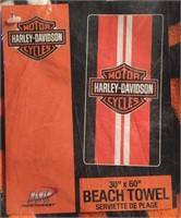 Two Harley Davidson towels, NEW
