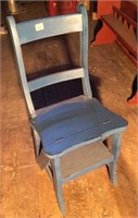 Library step chair/ladder