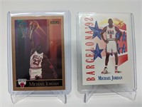 (2)1990's Michael Jordan Cards