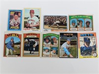 (9) Tom Seaver Baseball Cards